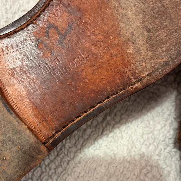 Allen Edmonds Brown Leather Monk Strap Dress Loafers - Picture 7 of 12